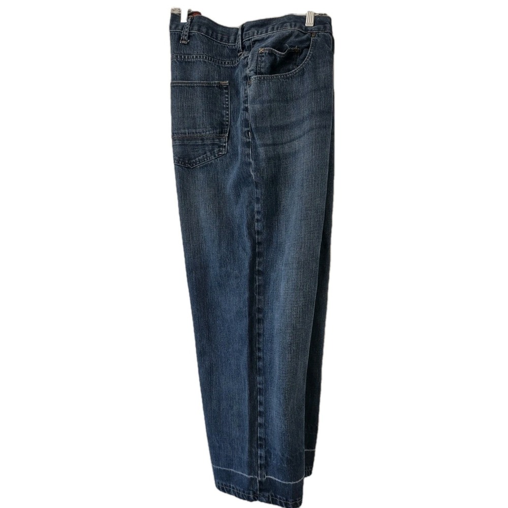 Arizona Jean Co. Jeans Men's Size 44x28 Relaxed Straight Leg Blue Denim 5 Pocket
